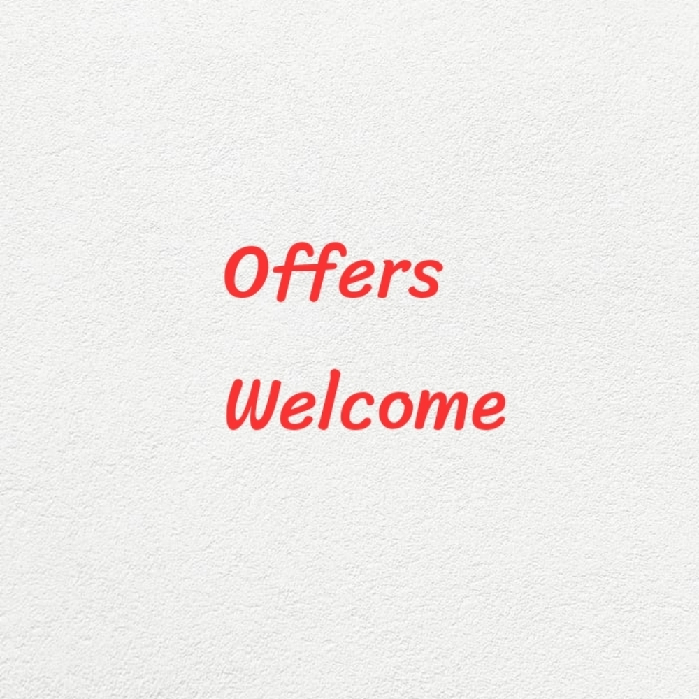 All offers considered
